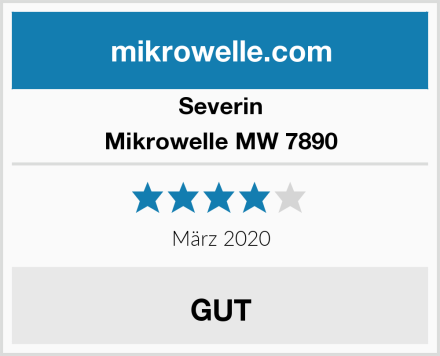 Severin Mikrowelle MW 7890 Test