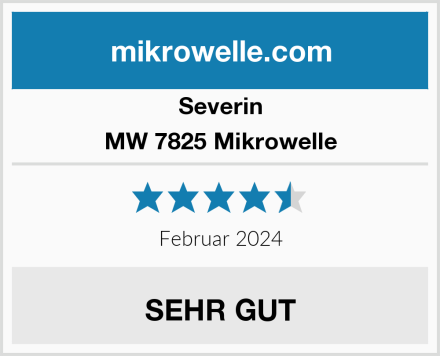 Severin MW 7825 Mikrowelle Test