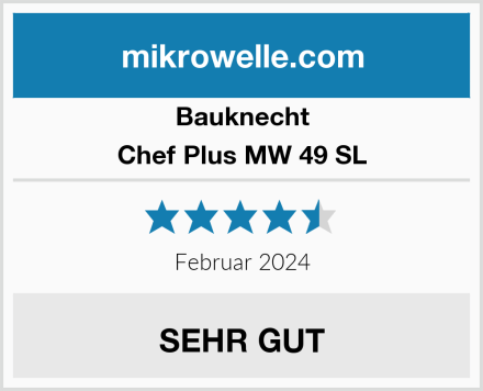 Bauknecht Chef Plus MW 49 SL Test
