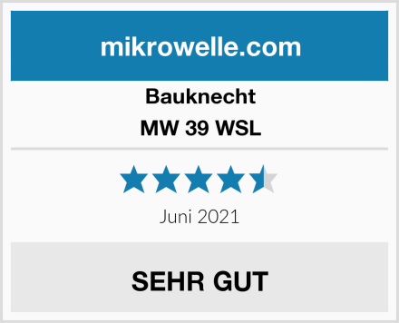 Bauknecht MW 39 WSL Test