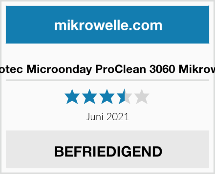  Cecotec Microonday ProClean 3060 Mikrowelle Test