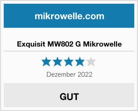  Exquisit MW802 G Mikrowelle Test