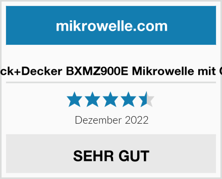  Black+Decker BXMZ900E Mikrowelle mit Grill Test