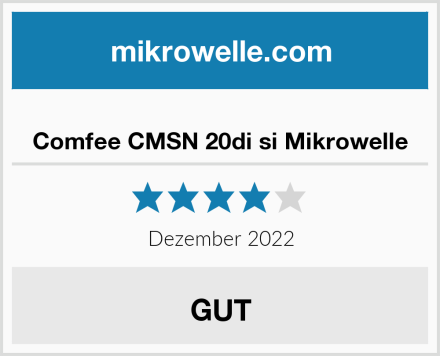  Comfee CMSN 20di si Mikrowelle Test