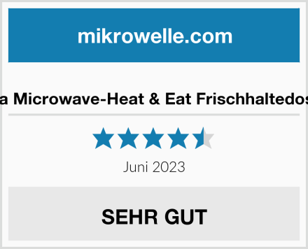  Sistema Microwave-Heat & Eat Frischhaltedosen Set Test