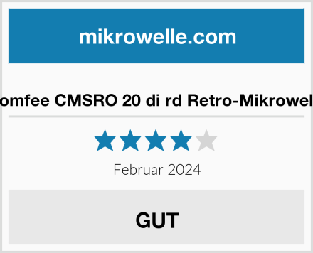  Comfee CMSRO 20 di rd Retro-Mikrowelle Test
