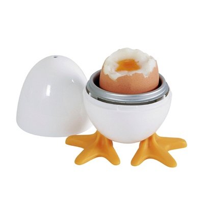 FILWO Mikrowelle Eierkocher Boiler Eier Maker Tragbarer Eierkocher Mikrowellen-Eier-Wilderer Backofen-Frühstücksgeschirr Küche Gedämpftes pochiertes Ei-Gerät 